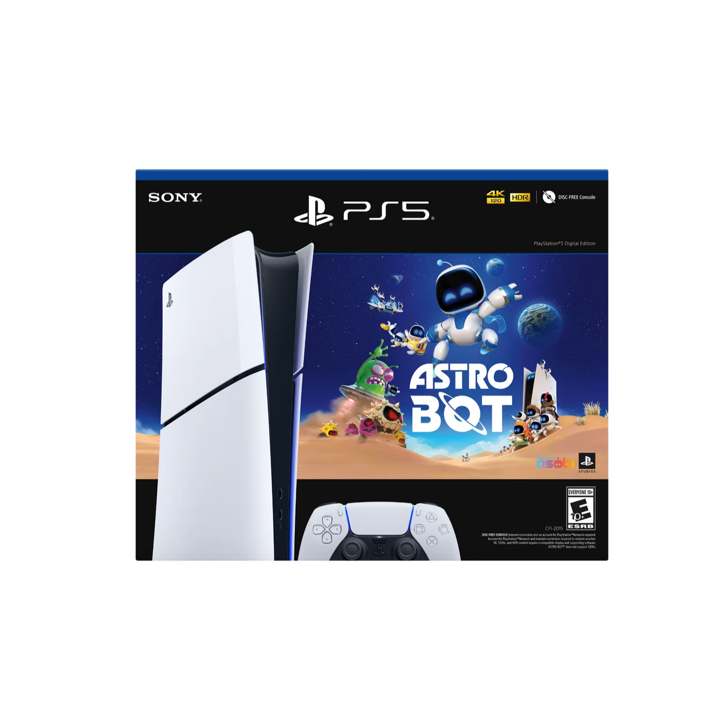 PlayStation 5 Digital Console Slim - ASTRO BOT Bundle